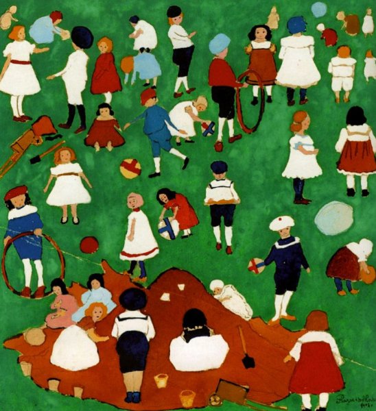 Казимир Северинович Малевич. Дети, 1908