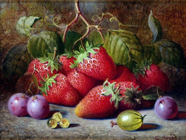 Клубника ЭСТЭ вышивка