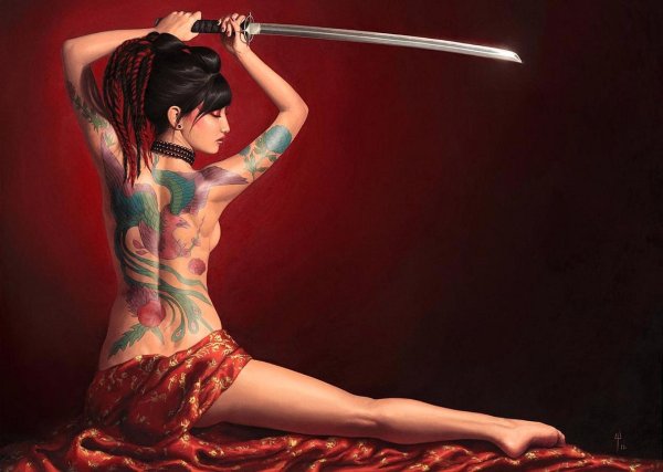 Самурай Онна бугэйся