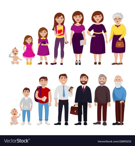 Взросление человека