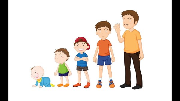 Человек от рождения до старости