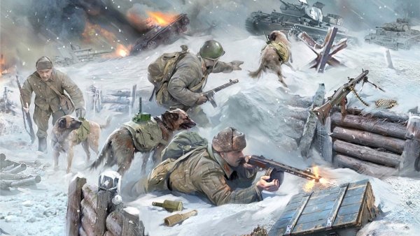 28 Панфиловцев картина