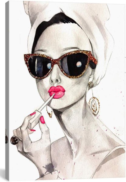 Нарисовать девушку