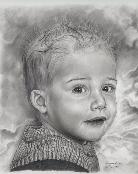 Графический портрет для детей