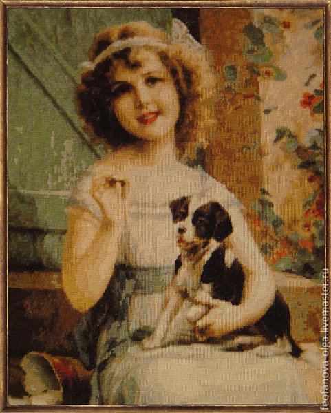 «Дама с собачкой» (1868) Шишкина