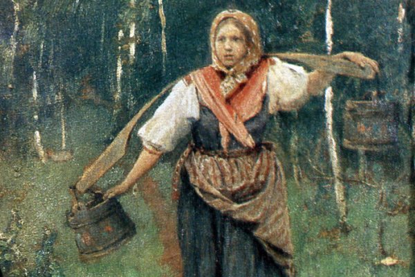 Васнецов за водой