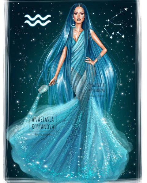 Anastasia kosyanova знаки зодиака Водолей