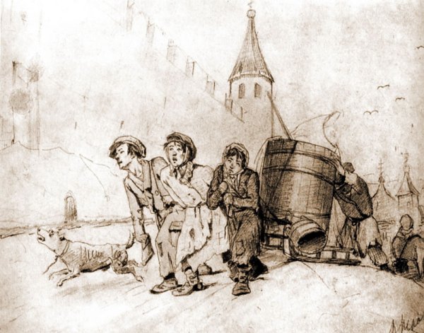 Василий Григорьевич Перов «тройка» (1866 г.)