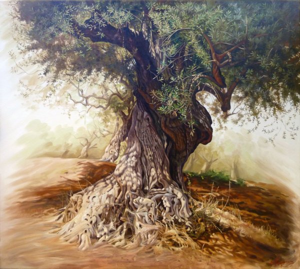 Сказочный дуб