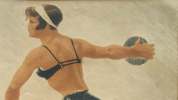 Александр Дейнека Парижанка 1935