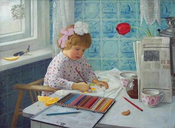 Картины художников для детей дошкольного возраста