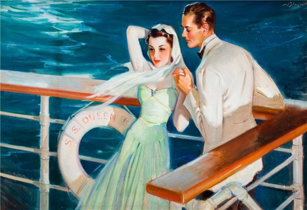 Художник August Bleser 1898-1966