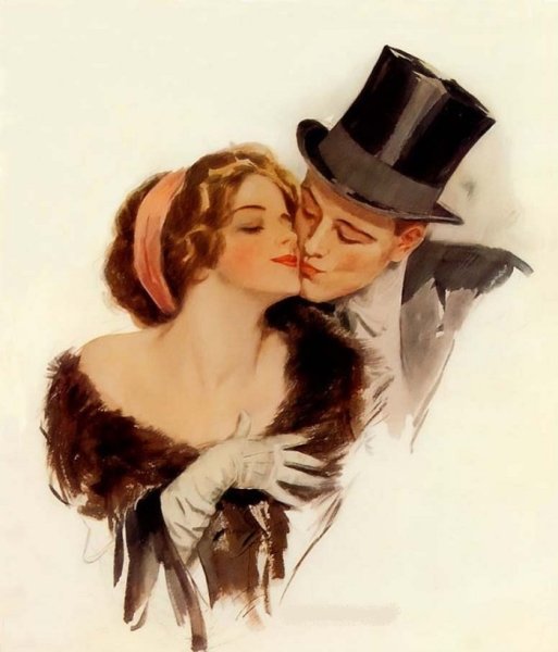 Харрисон Фишер картины любовная