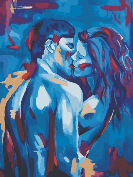 Картина влюбленная пара