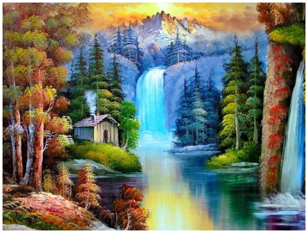 Пейзажи для рисования