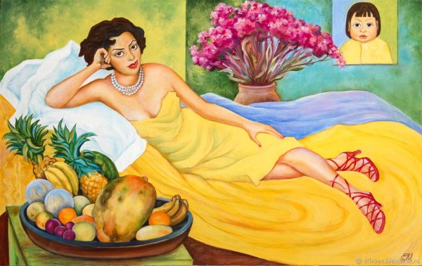 Танцовщица в желтом