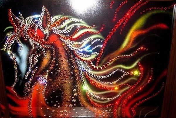 Картины со стразами Сваровски