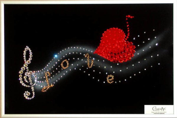 Мечеть из страз картина