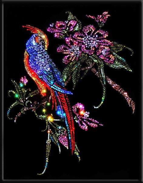 Мечеть из страз картина