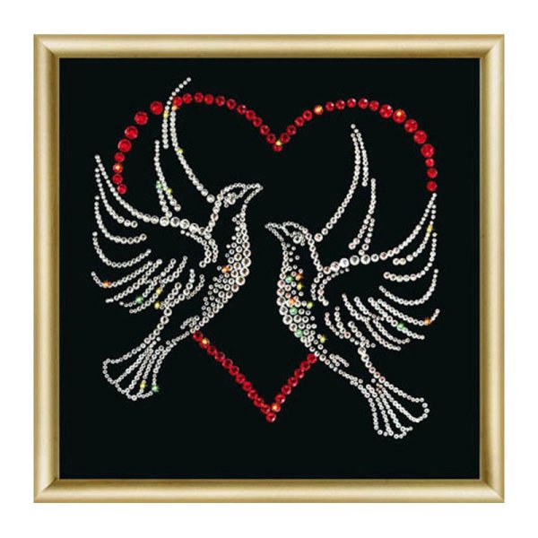 Панно из страз