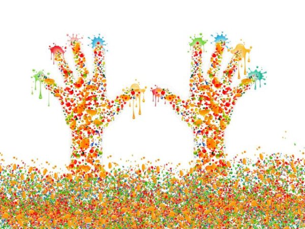 Рисование пальцами