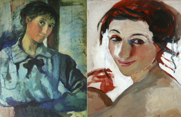 Зинаида Серебрякова за туалетом