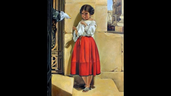 Испанская девочка нищенка Сорокин