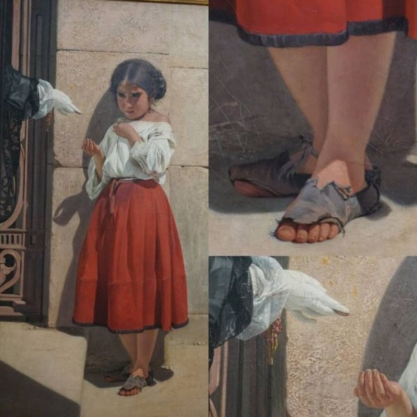 Сорокин Евграф Семенович нищая девочка-испанка