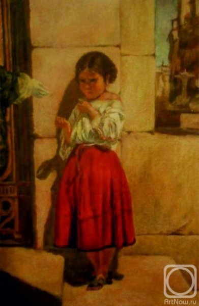 Сорокин Евграф Семенович нищая девочка-испанка