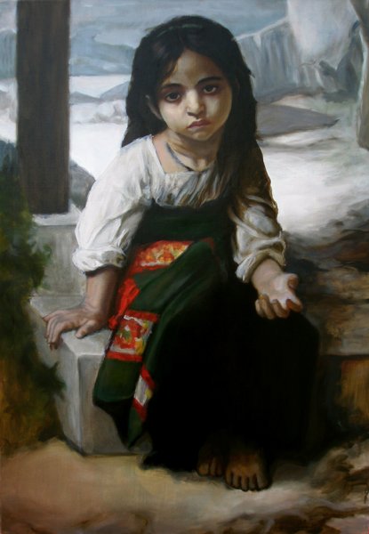 Третьяковка-Сорокин "девочка-испанка"