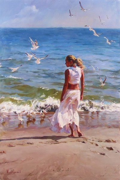 Михаил и Инесса Гармаш картины у моря