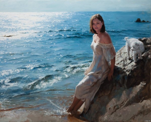 Михаил Гармаш художник. Море