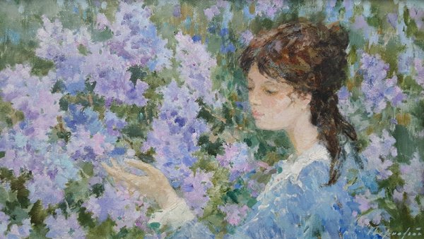 Геннадий Бернадский художник сирень