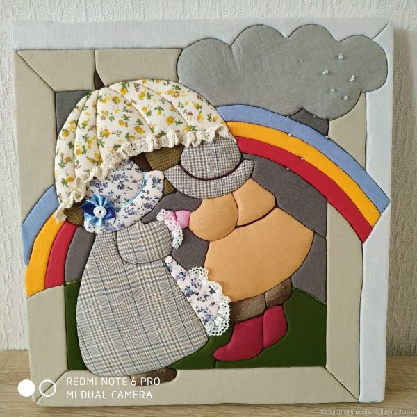 Японская техника кинусайга – пэчворк без иглы.