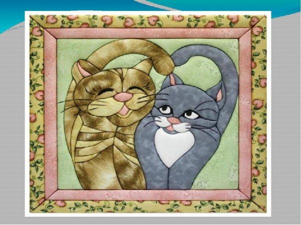 Кинусайга, техника пэчворк. Японская кинусайга