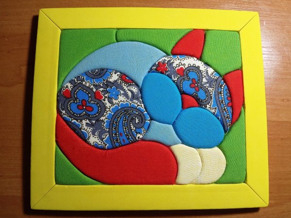 Пэчворк без иглы кинусайга