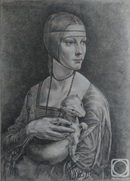 Дама с горностаем картина Леонардо да Винчи