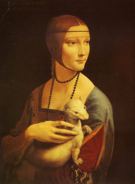 Леонардо да Винчи дама с горностаем