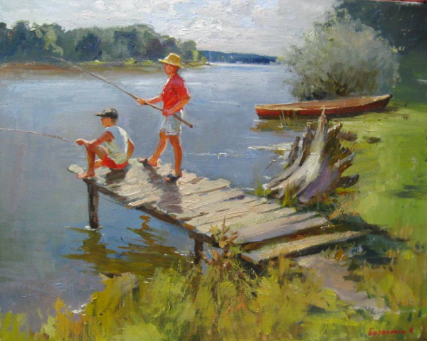 Художник Евгений Балакшин дети