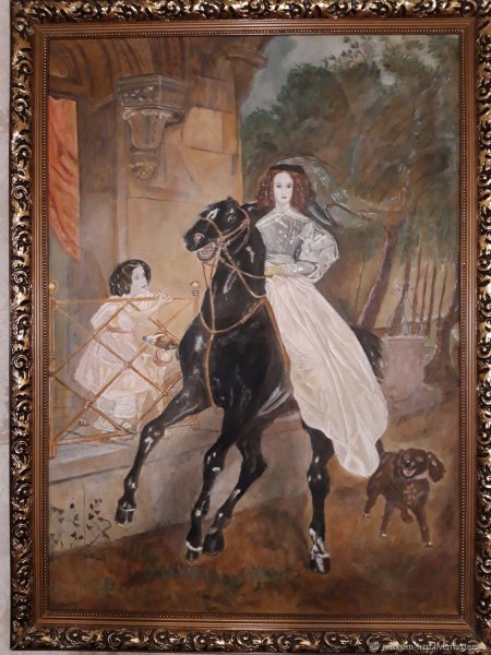 Брюллов всадница картина