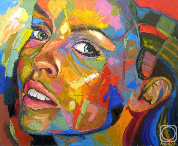 Портрет живопись экспрессионизм маслом