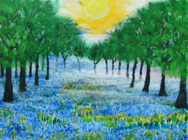 Художник Александр Болотов- летние пейзажи