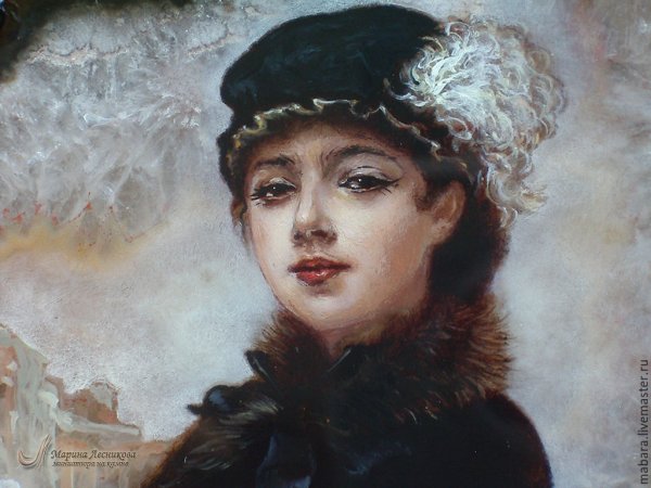 Картина незнакомка художник Крамской