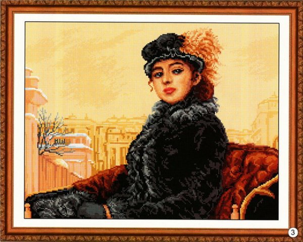 Пазл Неизвестная Крамской