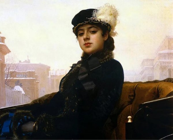 Крамской незнакомка эпоха