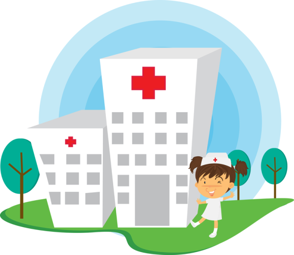 Поликлиника иллюстрация