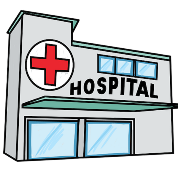Больница рисунок