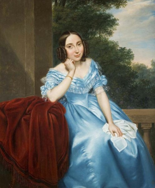 Лайонел Виланд леди в голубом