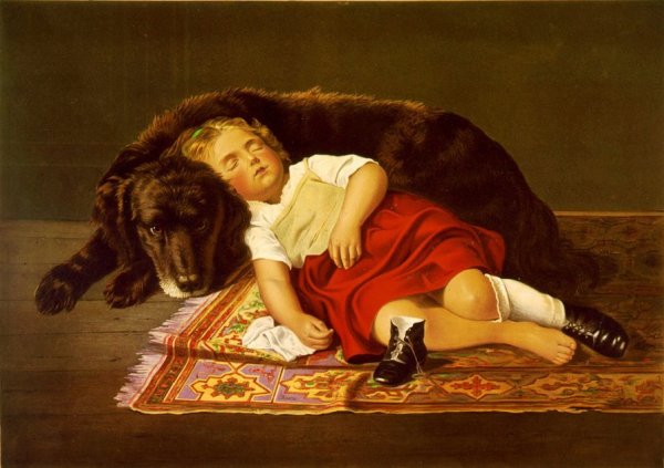 Художник Леон Жан Базиль Перро