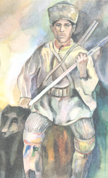 Художник Касим Девлеткильдеев